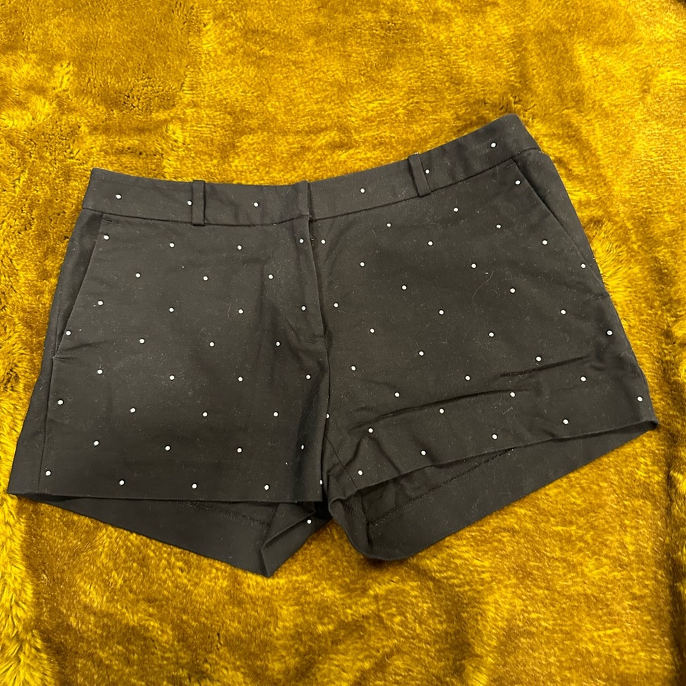 Michael Kors Black Studded Shorts Size 6